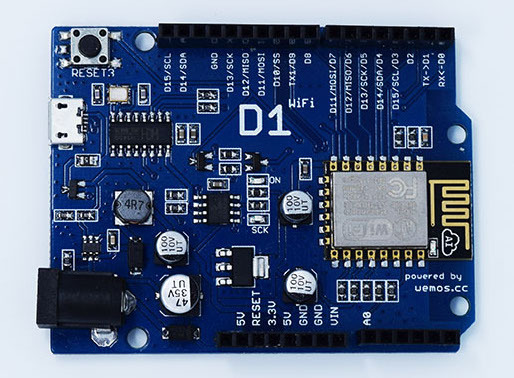 Programming ESP8266 WeMos – D1 R2 using Arduino IDE 